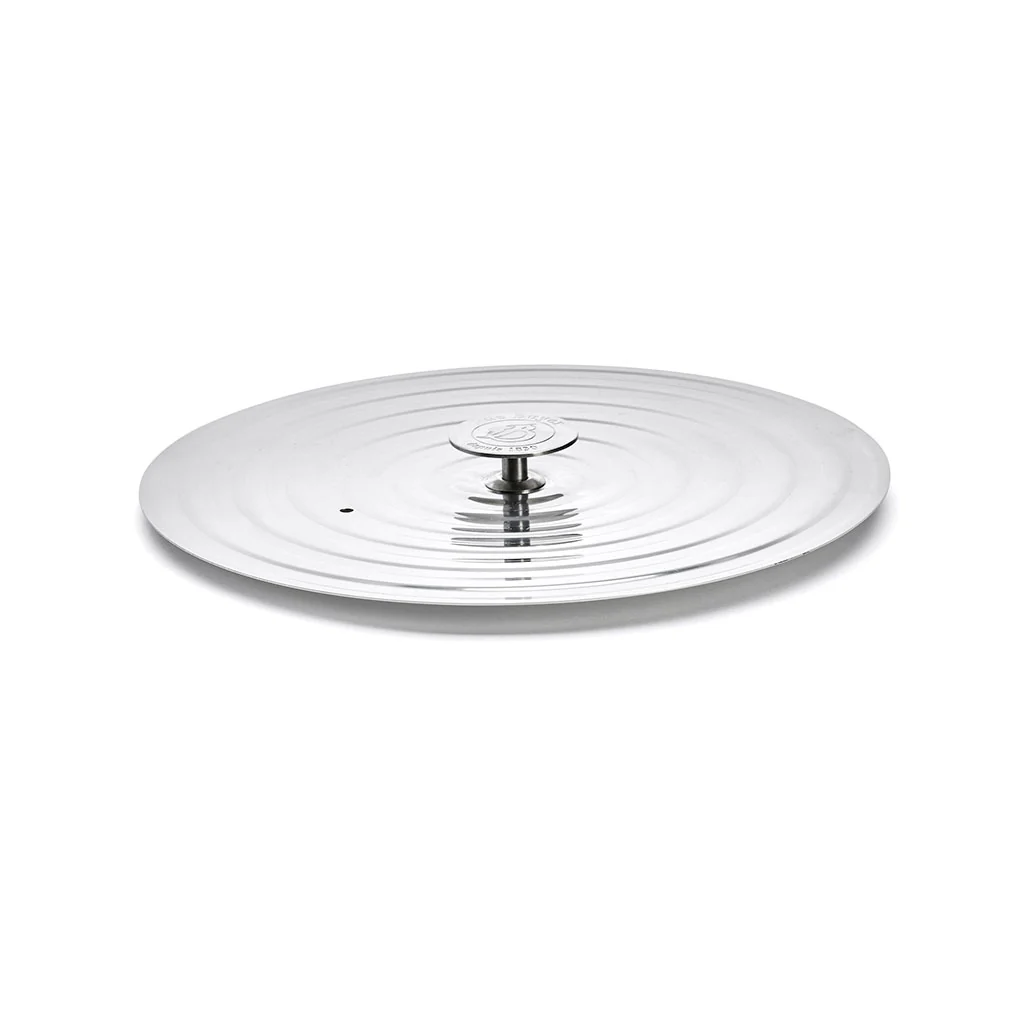 Tapa universal inox De Buyer para sartenes, ollas y paelleras - Imagen 9